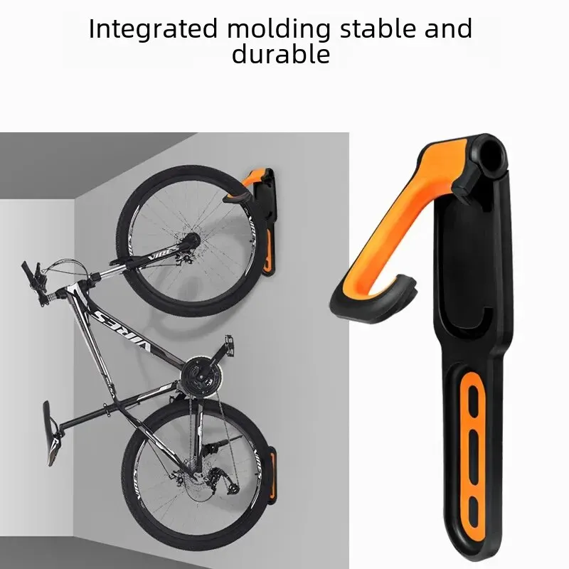 Outdoor Sports Folding Bicycle Wall Hanging Hook Children Mountain Bike Display Stand Wall Rack Foldable Bicycle Decoration