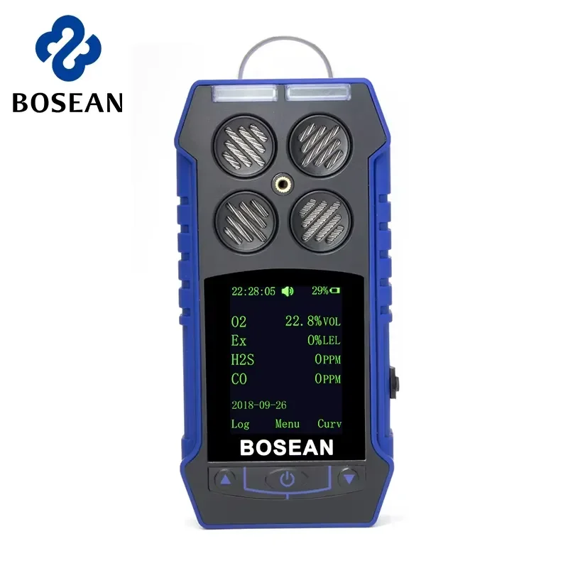 For Bosean Portable Methane CH4 LEL O2 Data Logger for Coal Mines Analyzers