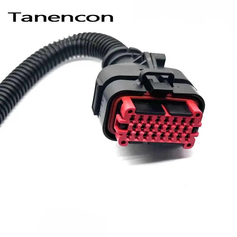 1 Set 8/14/23/35 Pin Tyco AMP Automotive Waterproof EPEC ECU Controller Connector Male Female PCB Board Plug 770680-1 with Wire