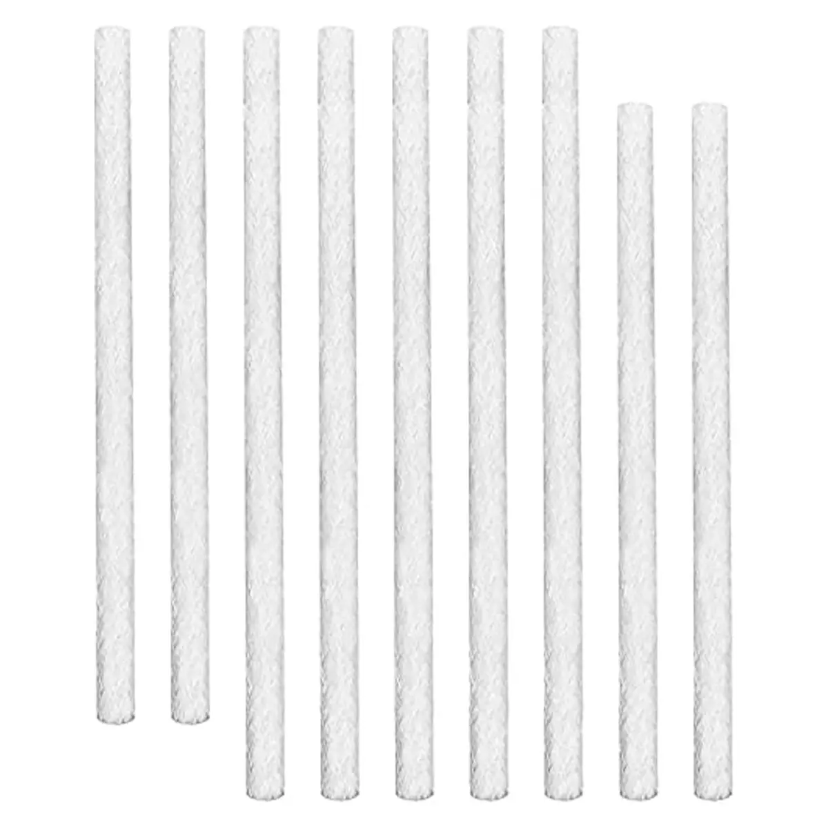 30 Pcs Fiberglass Replacement Wicks, 10 Inch Torch Wicks for Outdoor Lighting Torches and Oil Lamps