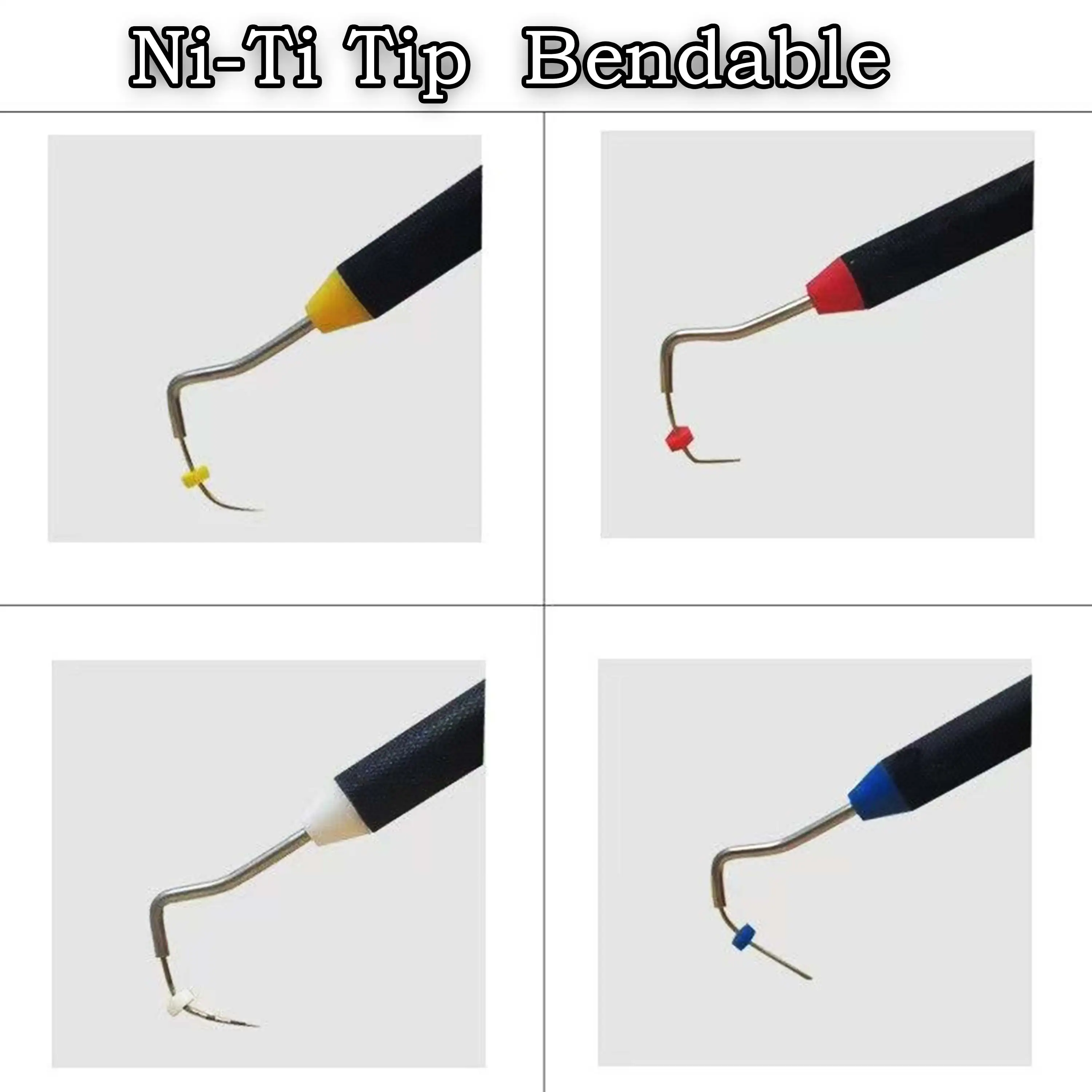 Dental Endo Buchanan Hand Plugger NiTi Tip #0 #1 #2 Endodontic Tool Gutta Percha Vertical Compaction Dentistry Instrument