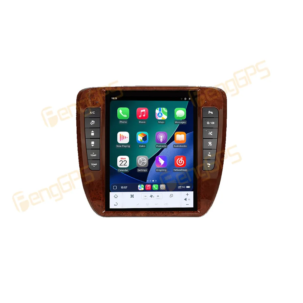 

12" Android 14 CarPlay Car Radio For GMC Yukon Chevrolet Suburban Tahoe 2007-2014 Touch Screen Multimedia Player GPS Navigation