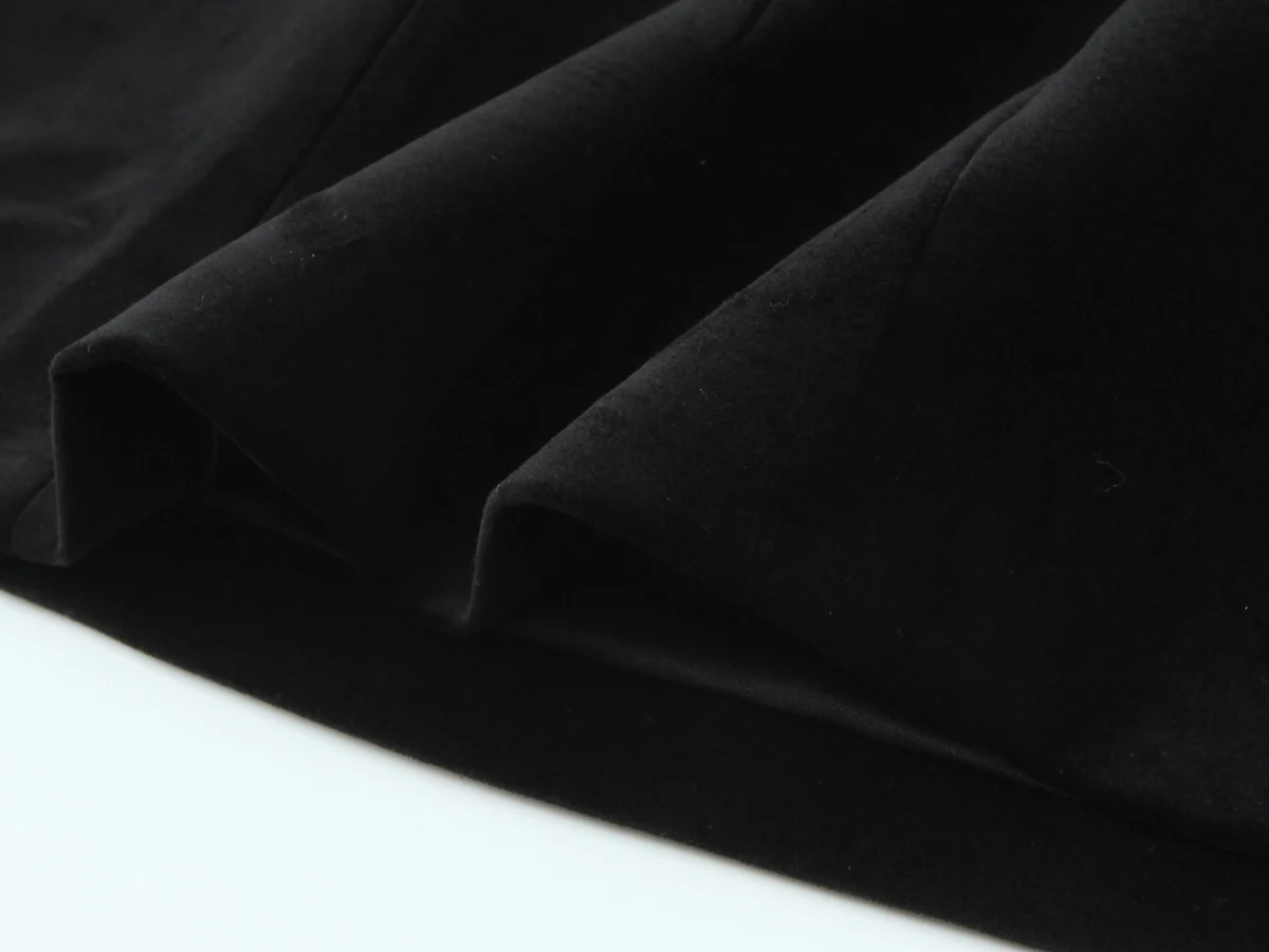 Europäischer und amerikanischer Stil Herbst neue Damenbekleidung Temperament Slim Fit Baldachin Panasonic Swing dünnes Hosenträger-Kurzkleid