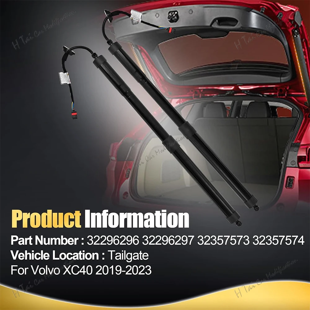 32296296 32296297 Rear Power Hatch Lift Electric Tailgate Lift Struts For Volvo XC40 2018 2019 2020 2021 Trunk Liftgate