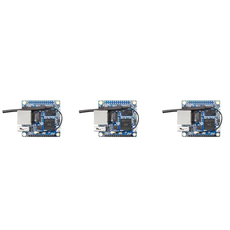 3X For Orange Pi Zero LTS 512MB H3 Quad-Core Development Board,Open-Source Single Board Computer, Run Android 4.4,Ubuntu
