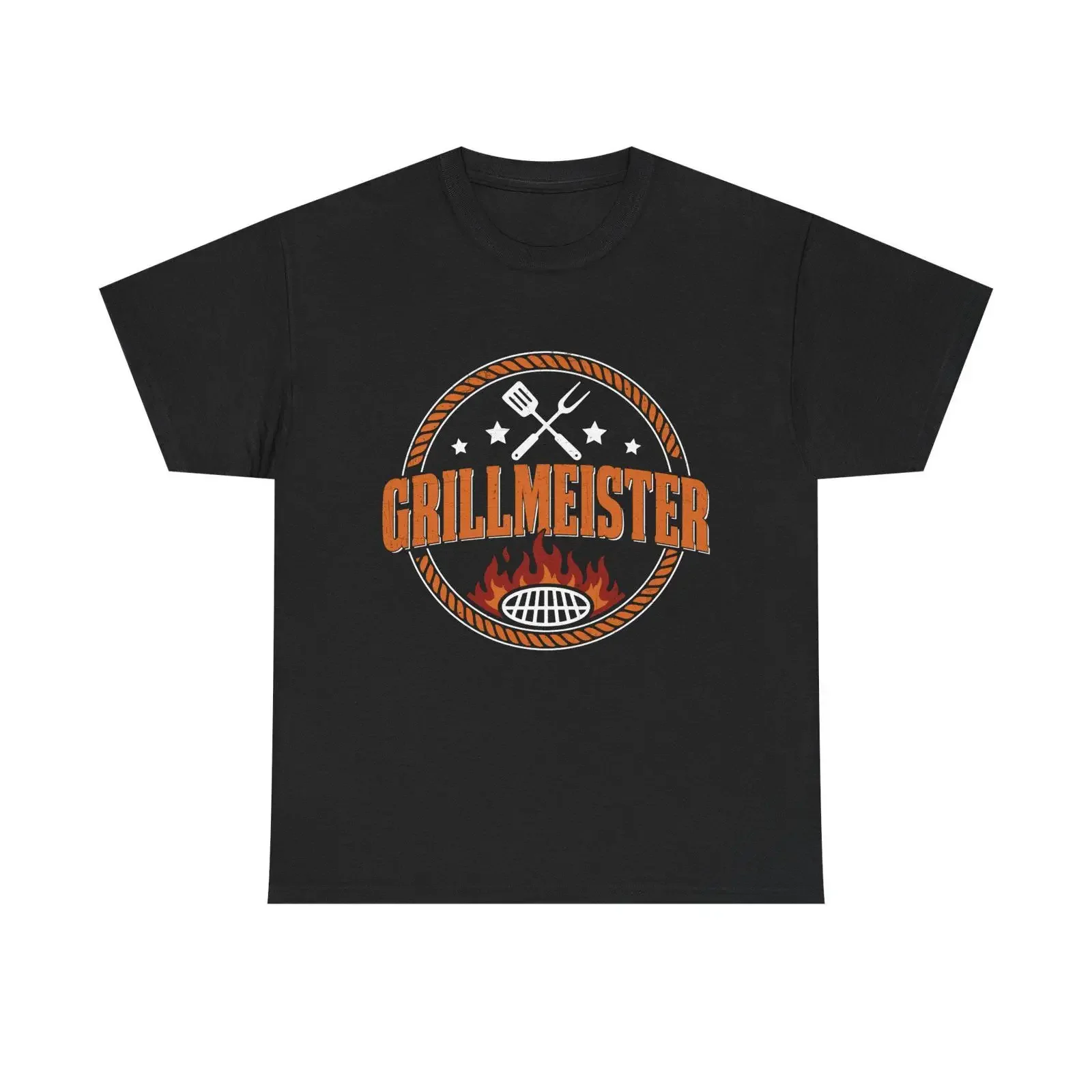 Grillmeister T Shirt Herren Lustiges BBQ Grillmaster Geschenk für M?nner Funny Grilling Lover  vintage Washed Unisex