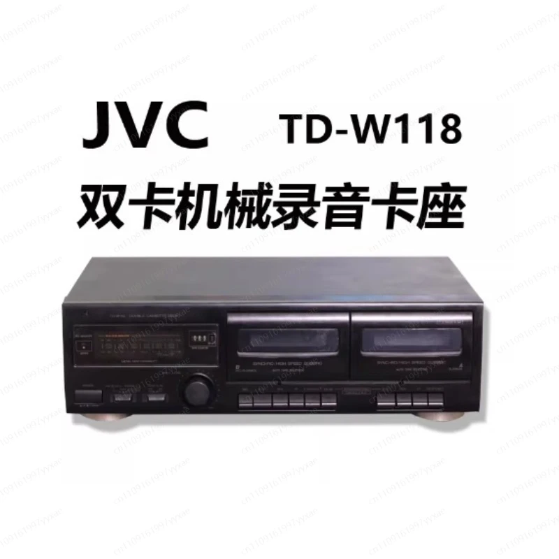 

Двухкассетный дековый рекордер с функцией автодекодирования, Hi-Fi стереозвуком и винтажным дизайном