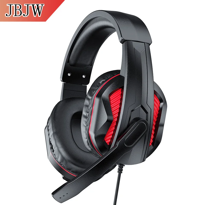 

JBJW H8900 Esports Headset Adjustable Noise Reduction Microphone 50mm Immersive Stereo Lightweight Headphone Painless for Gamer
