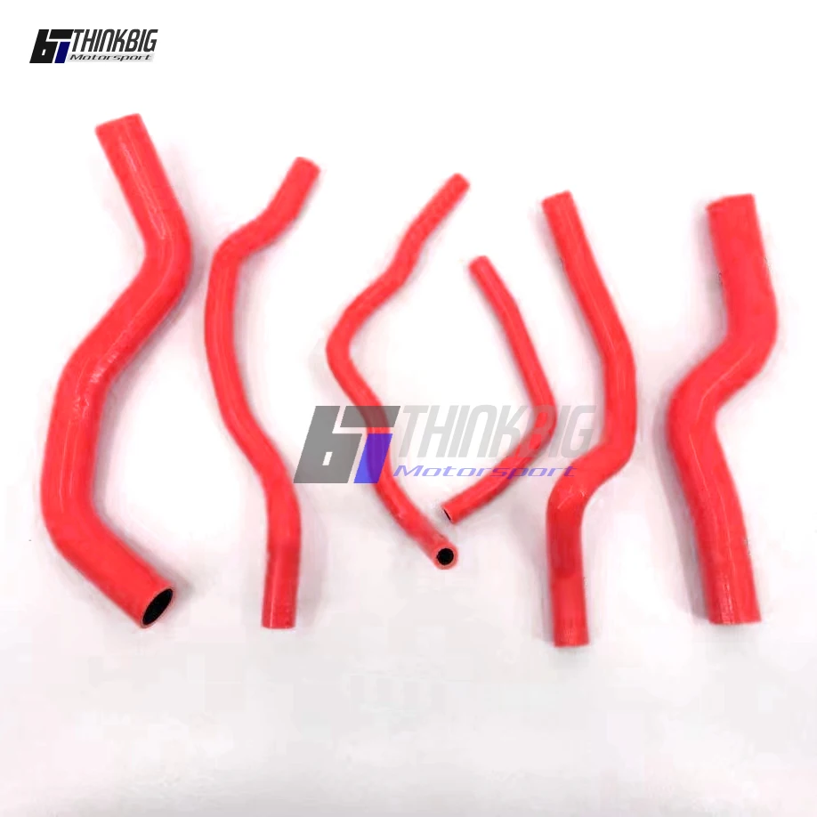 Silicone Radiator Hose Kit For 2017-on Suzuki Swift Sport ZC33S 1.4T K14C (6pcs)