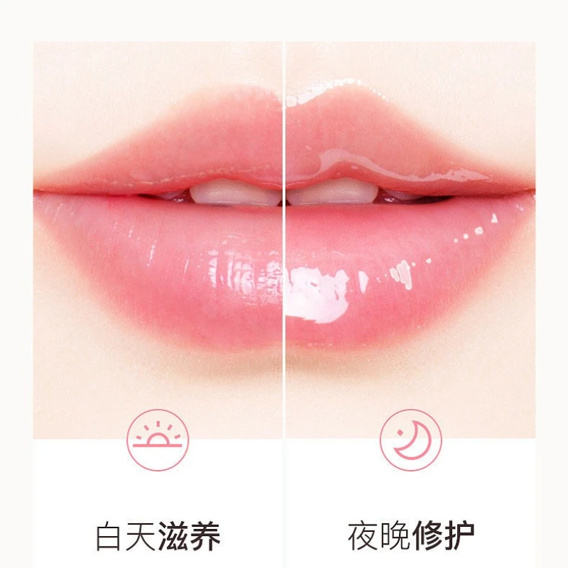 1/3 szt. Zestawy balsamów do ust o smakach owoców, na dzień i na noc, miętowy, powiększający usta, odżywczy, nawilżający, błyszczyk do ust, nietłusty, przeciw pękaniu