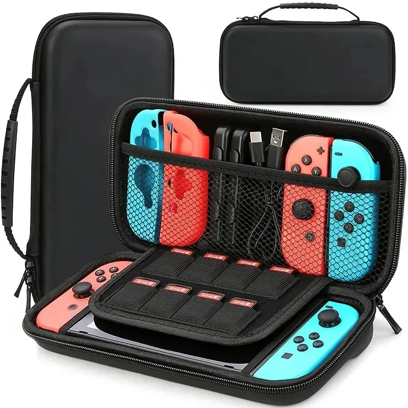 for Nintendo Switch Protective Carrying Case Cover Cord Storage Bag Gradient for Switch Lite Travel Portable Pouch Accessories