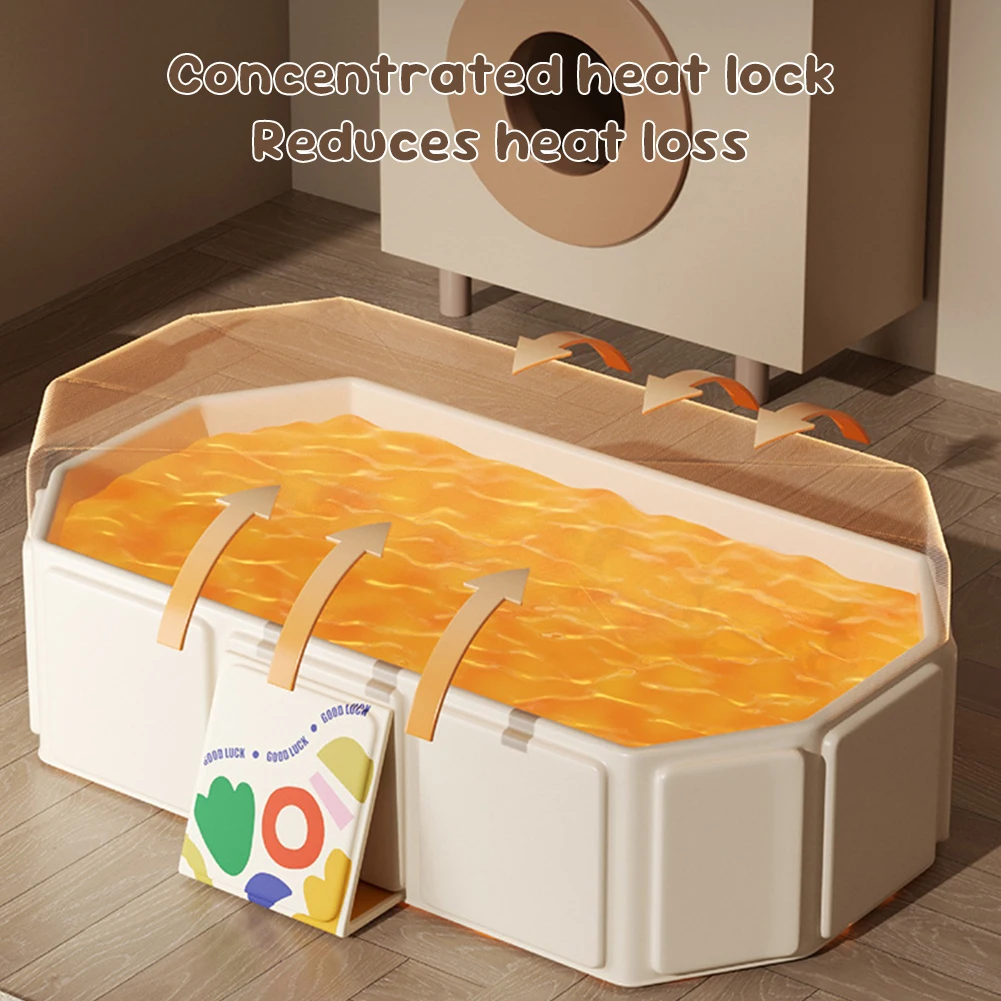 

Baby Bathtub for Infants To Toddlers Collapsible Baby Bath Tub with Drain Outlet Infant Tub Toddler Bathtub Shower Basin