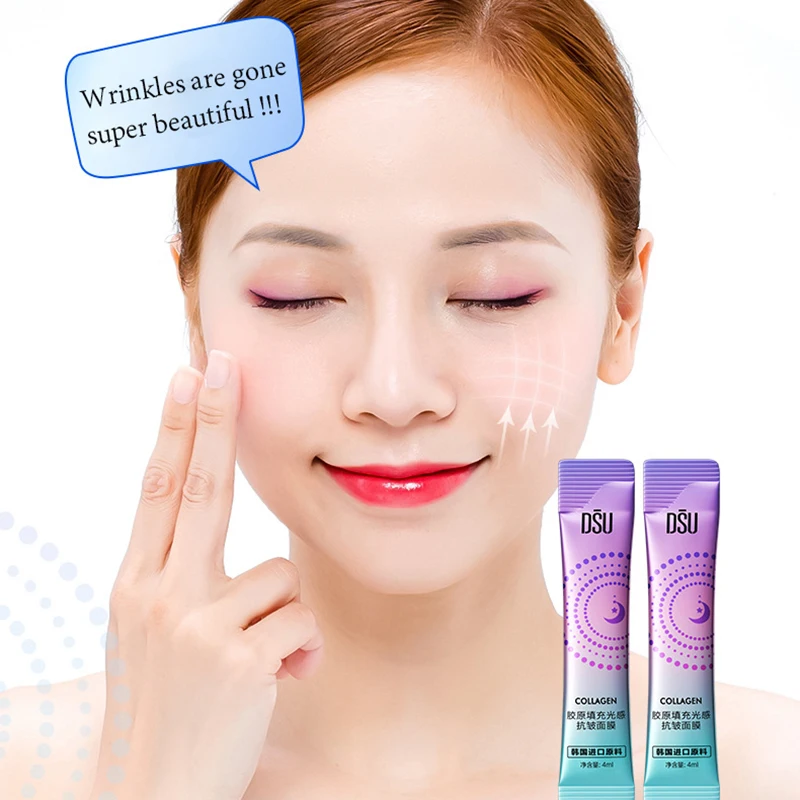 100pcs Collagen Facial Masks Moisturizing Firming Masks skincare Korean Face Mask Beauty Facial Skin Care Products