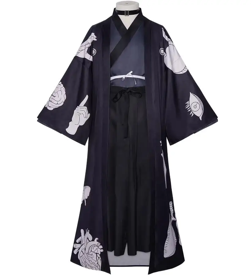 

Мужской костюм аниме: кимоно, японский плащ, халат, униформа Амемии Даруми, костюм Сумино Такуми для косплея на Хэллоуин