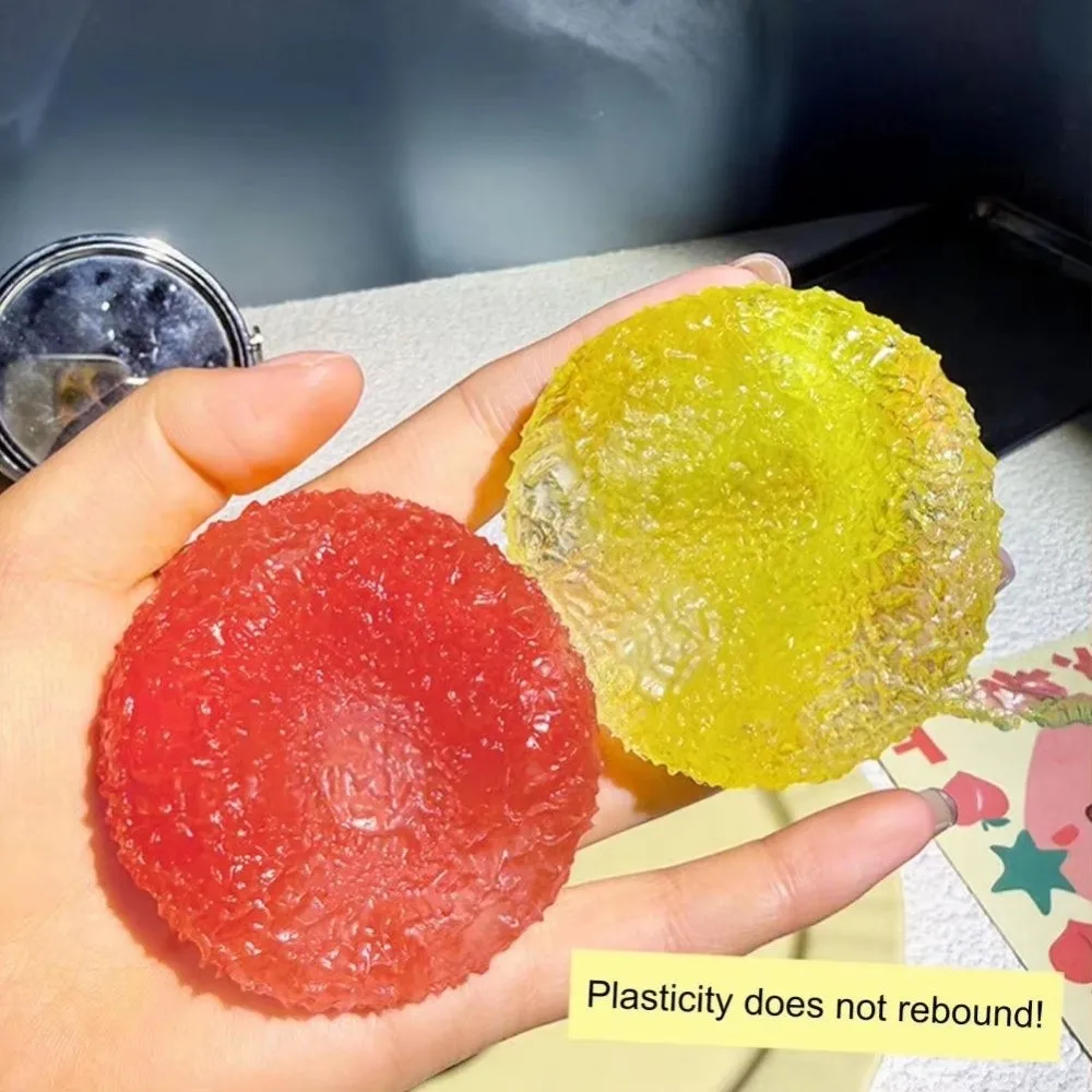 Bayberry Crispy Skin Ball Slow Rising Shapeable Squeeze Ball Slow-rebound Super Soft Sensory Fidget Ball Reduce Pressure