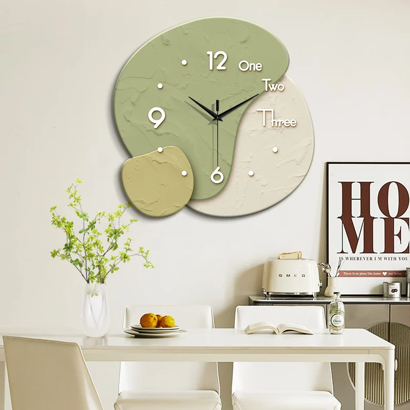 Large Size Abstract Geometric  Artwork Wall Clock, Luxurious Quartz Clock for Home Decor,living Room,bed Room,dinning Room Decor