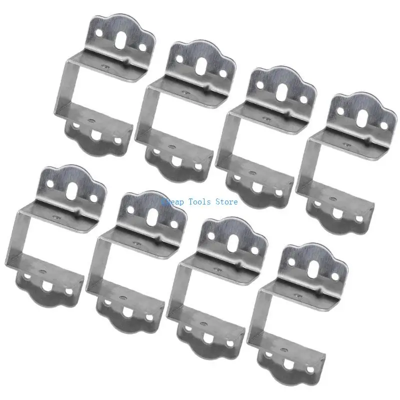 

G88B Upgrades Bed Hinges Metal Bed Frame Holders Bed Connectors Quick Installation for enhances Bed Frame Stability & Safety