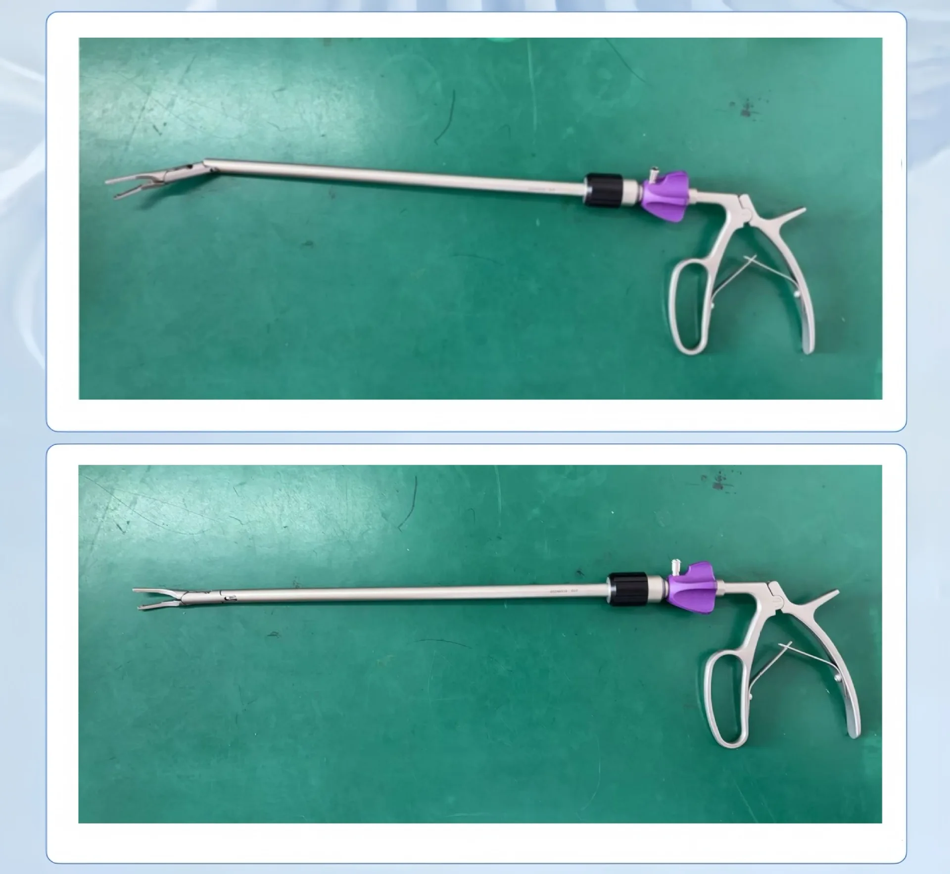 Laparoscopic lengthened clamp, plastic clamp surgical ligation of blood vessels Plastic clamp accessories
