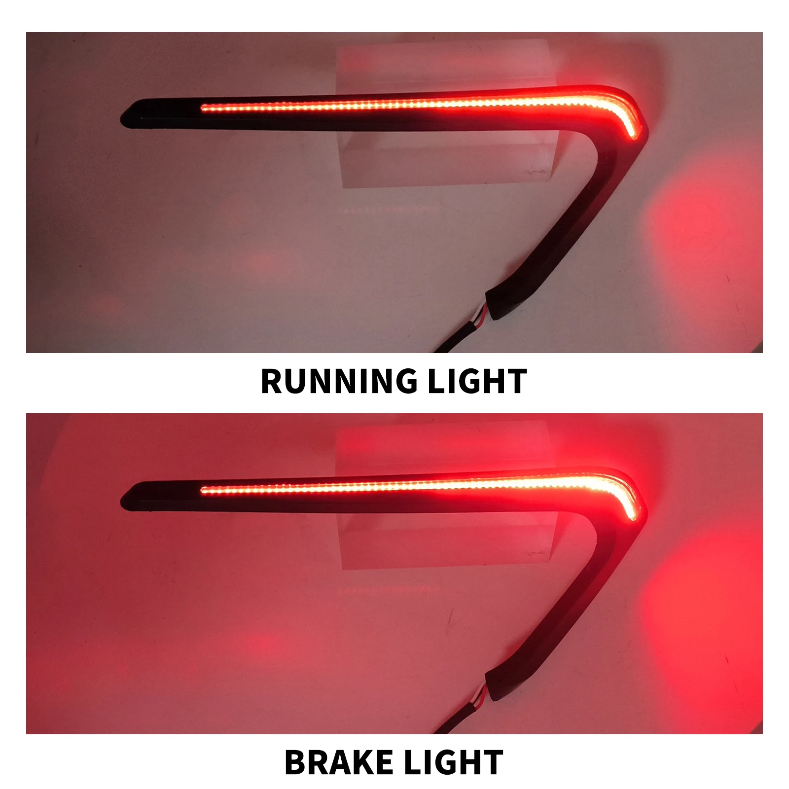 Motorcycle Saddlebags Brake Light LED Rear Light Indicators Running Lamp For Harley Softail Low Rider ST 22-24 Sport Glide 18-21 - view 2