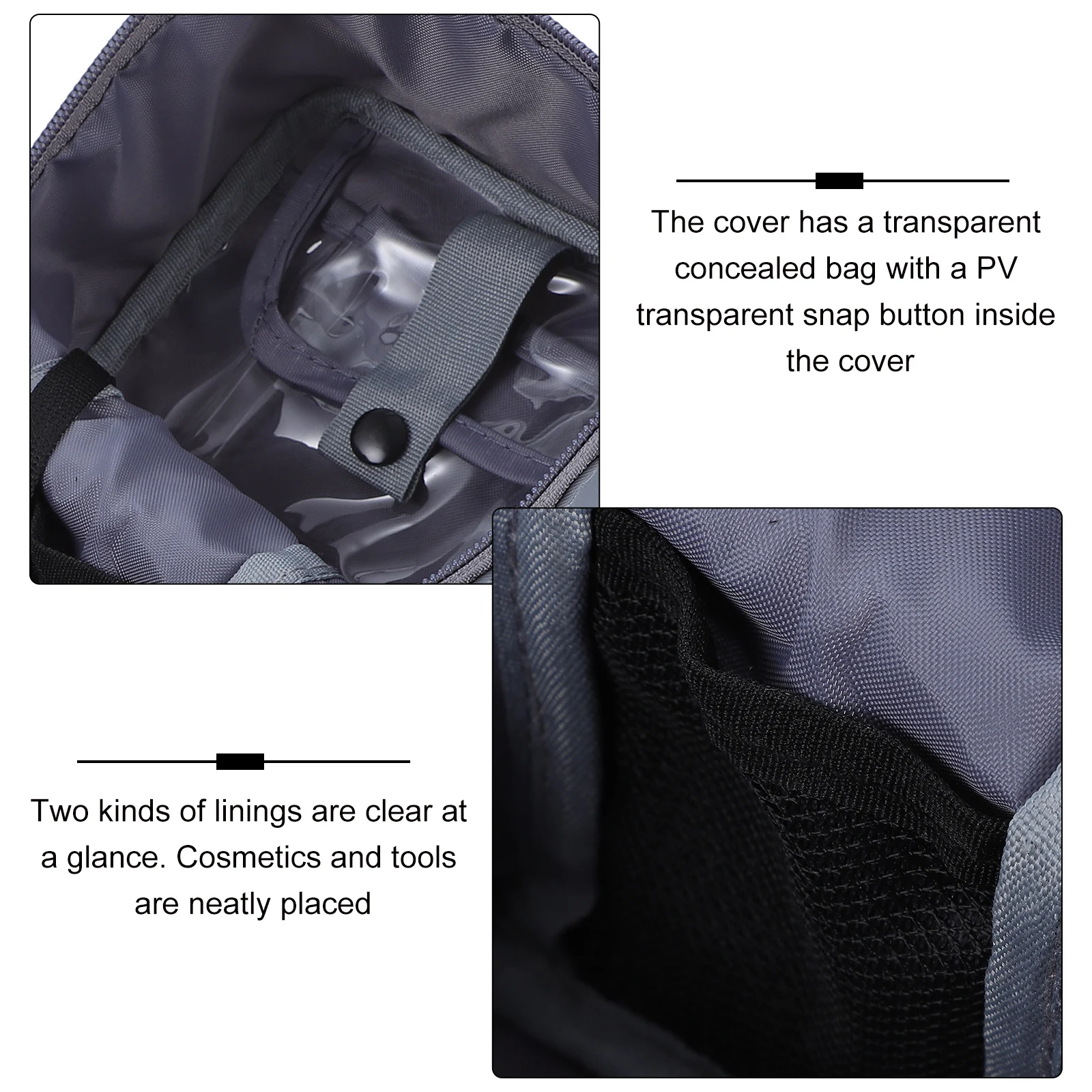 

Waterproof Cosmetics Bag For Women Travel Toiletry Storage Holder Makeup Organizer Portable Wash Bag Multifunctional
