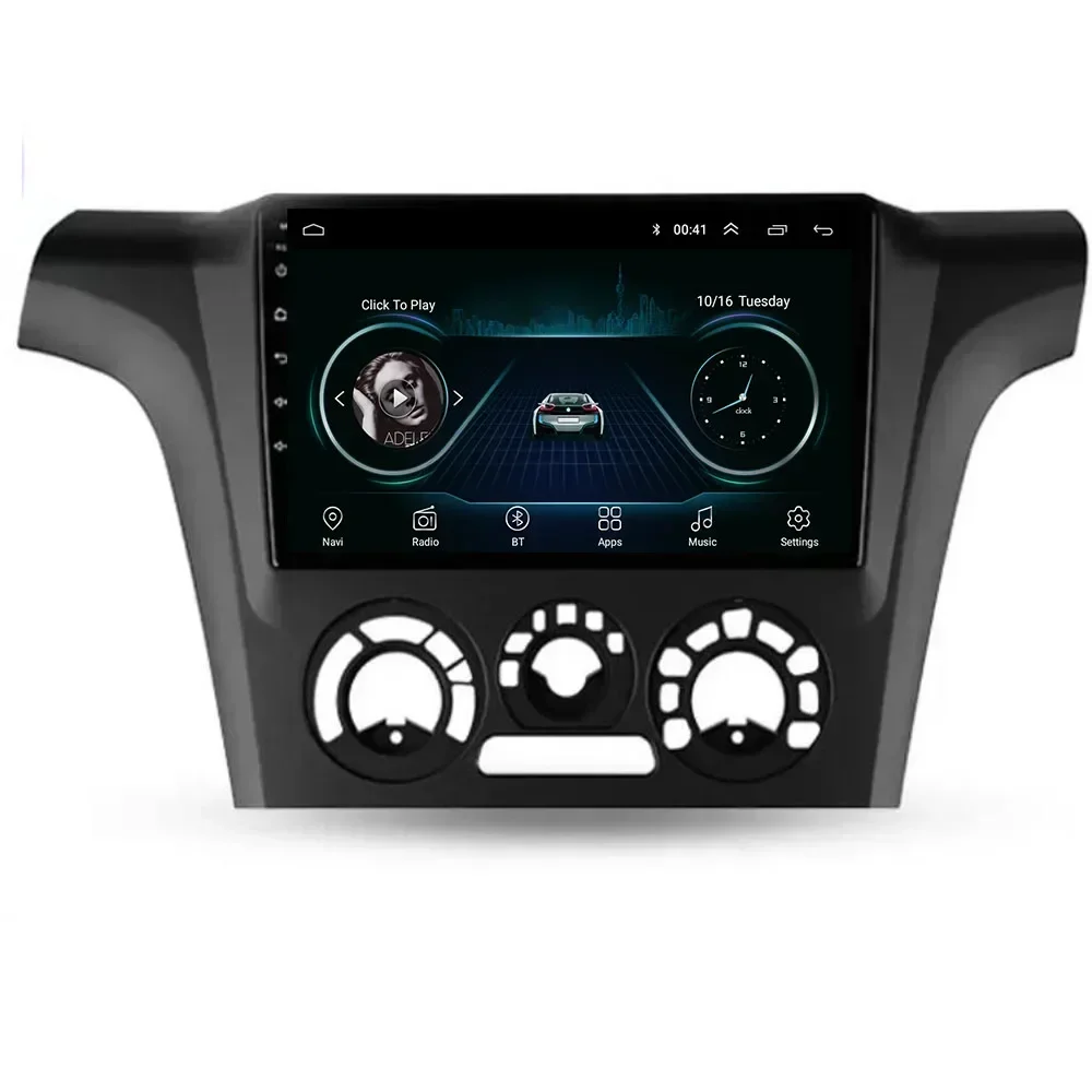 Para mitsubishi outlander 1 2002 - 2008 rádio do carro reprodutor de vídeo multimídia navegação gps estéreo carplay bt no 2 din dvd