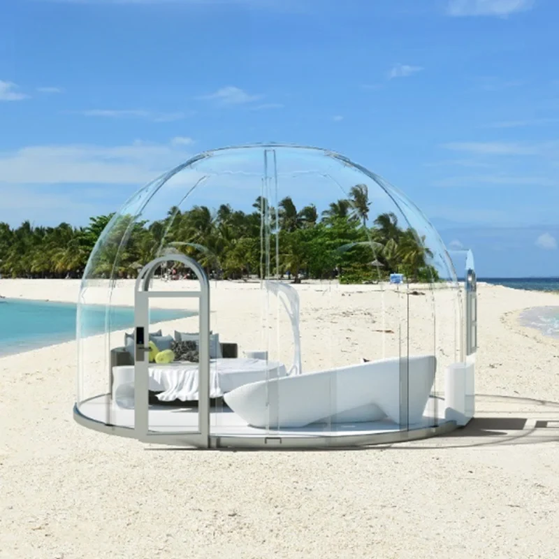 

Winter Geodic Outdoor Computer Exhibition Dome Tent Camping Hotels and Rorts Prefried Hous