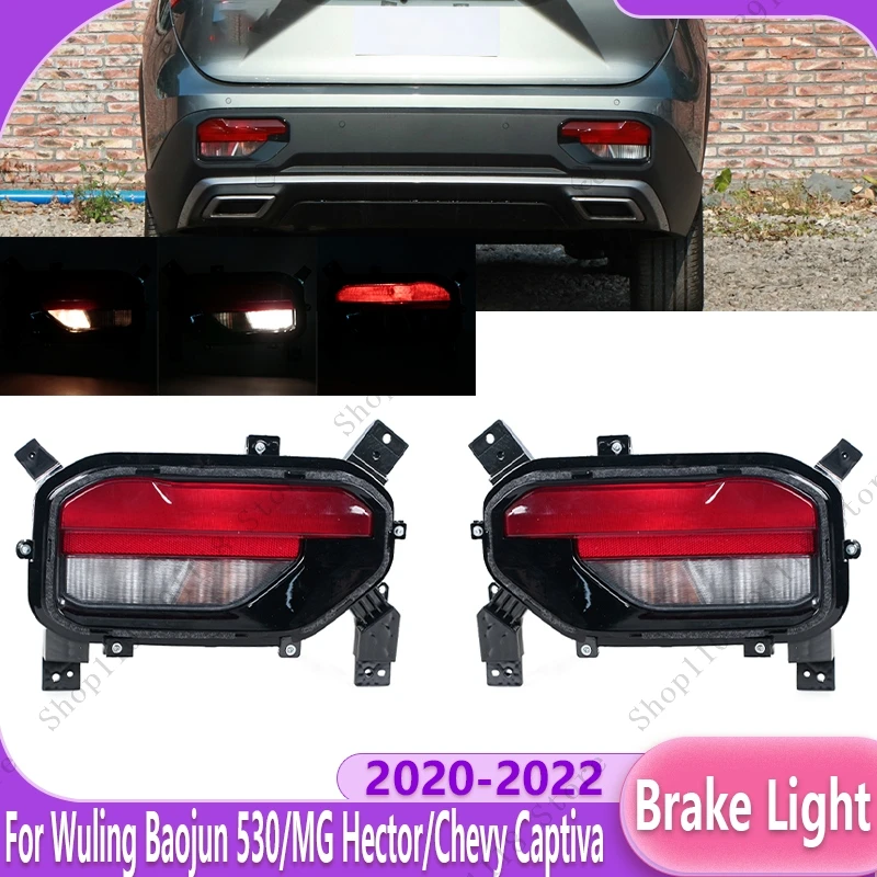 Car Rear Bumper Brake Light Stop Lamp Reversing Light Warning Light For Wuling Baojun 530/MG Hector/Chevy Captiva 2020 2021 2022