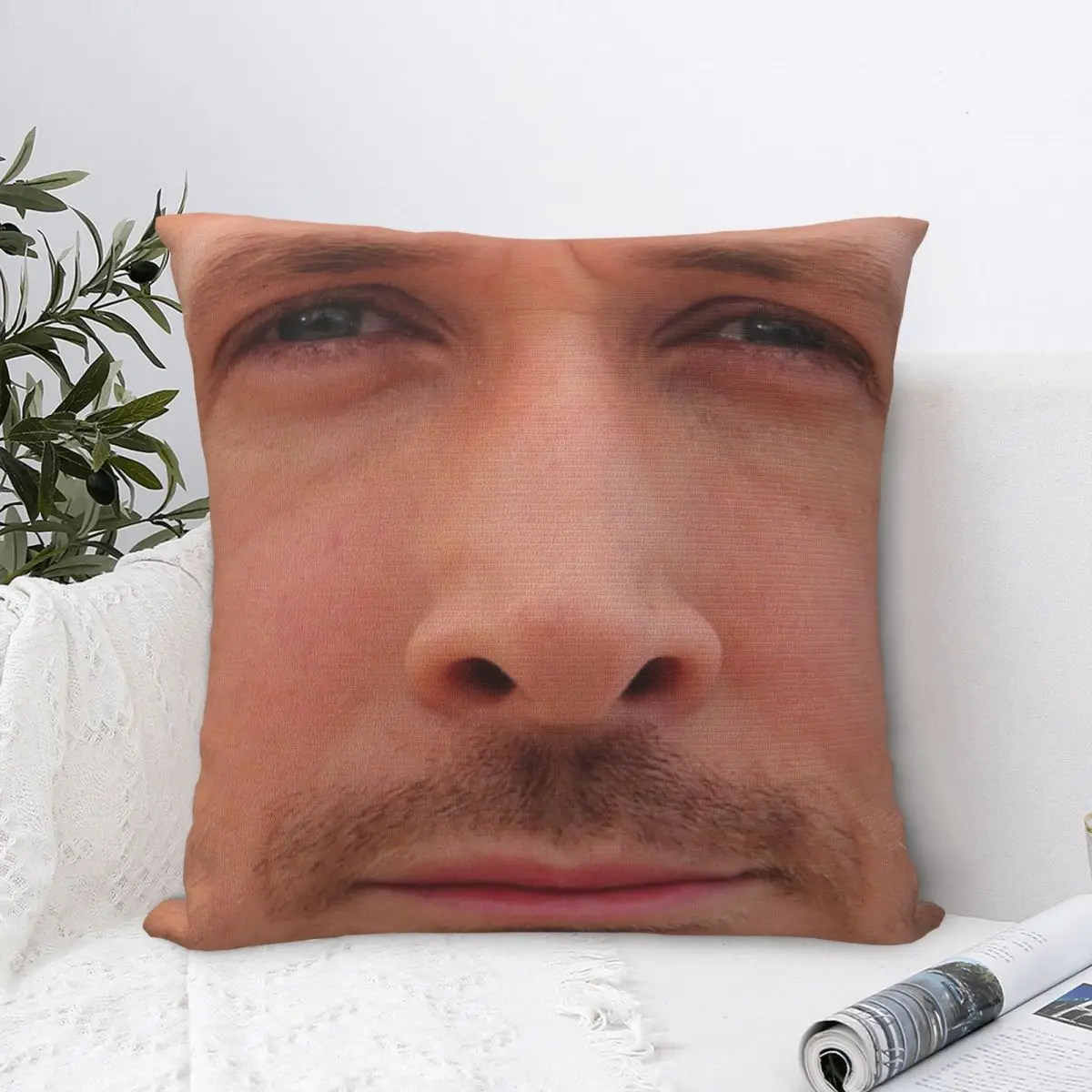 Ryan Gosling Face Pillow Cover Actor Soft Pillow Case Cushion Cover Morden Graphic Pillowcases For Wedding Party Home Decor