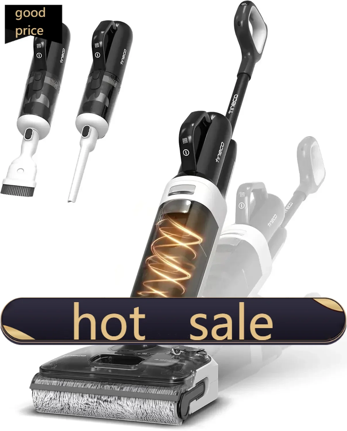 

Бестселлер: Беспроводной пылесос-швабра Floor One Switch S6 Stretch Breeze 2-в-1 для сухой и влажной уборки полов