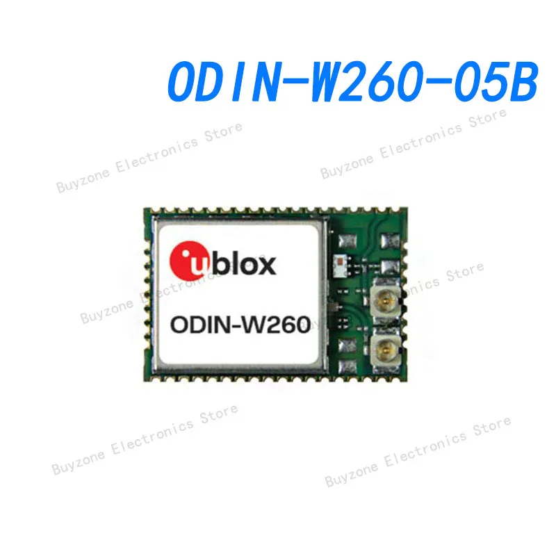 ODIN-W260-05B Multiprotokoll-Module Multiradio-Modul (Bluetooth, Wi-Fi) Standalone, U.FL-Anschluss 14,8x22,3mm, 200 stücke/Rolle