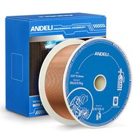 ANDELI 1KG MIG Welding Wire ER70S-6 0.8/0.9mm Carbon Steel Gas Sheilded Soild Welding Wire for MIG Welding Machine