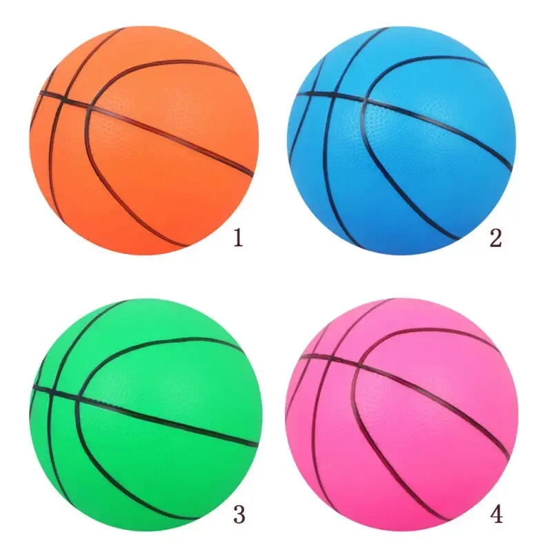 Mini Basketball Sports Thick 16cm/6.3inch Ball Indoor/Outdoor Inflatable Bouncy Kids Pimpled Rubber High Quality