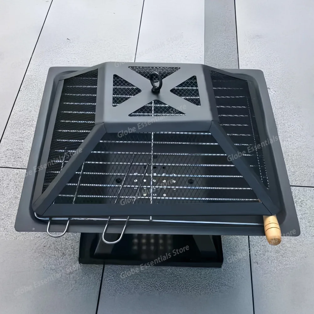 Outdoor Heater camping Fireplace Modern Chimeneas Winter Bonfire Stove Fire wood Stove Home Charcoal Brazier Courtyard BBQ Stove