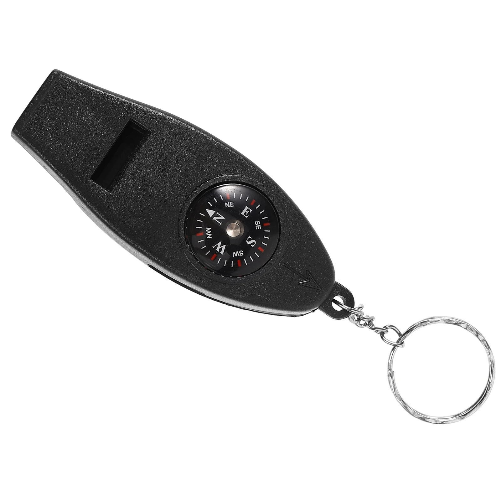 

Compass Whistle Keychain Emergency Lifesaving Plastic Lanyard Waterproof Small whistle for Hiking Camping Outdoor Adventure