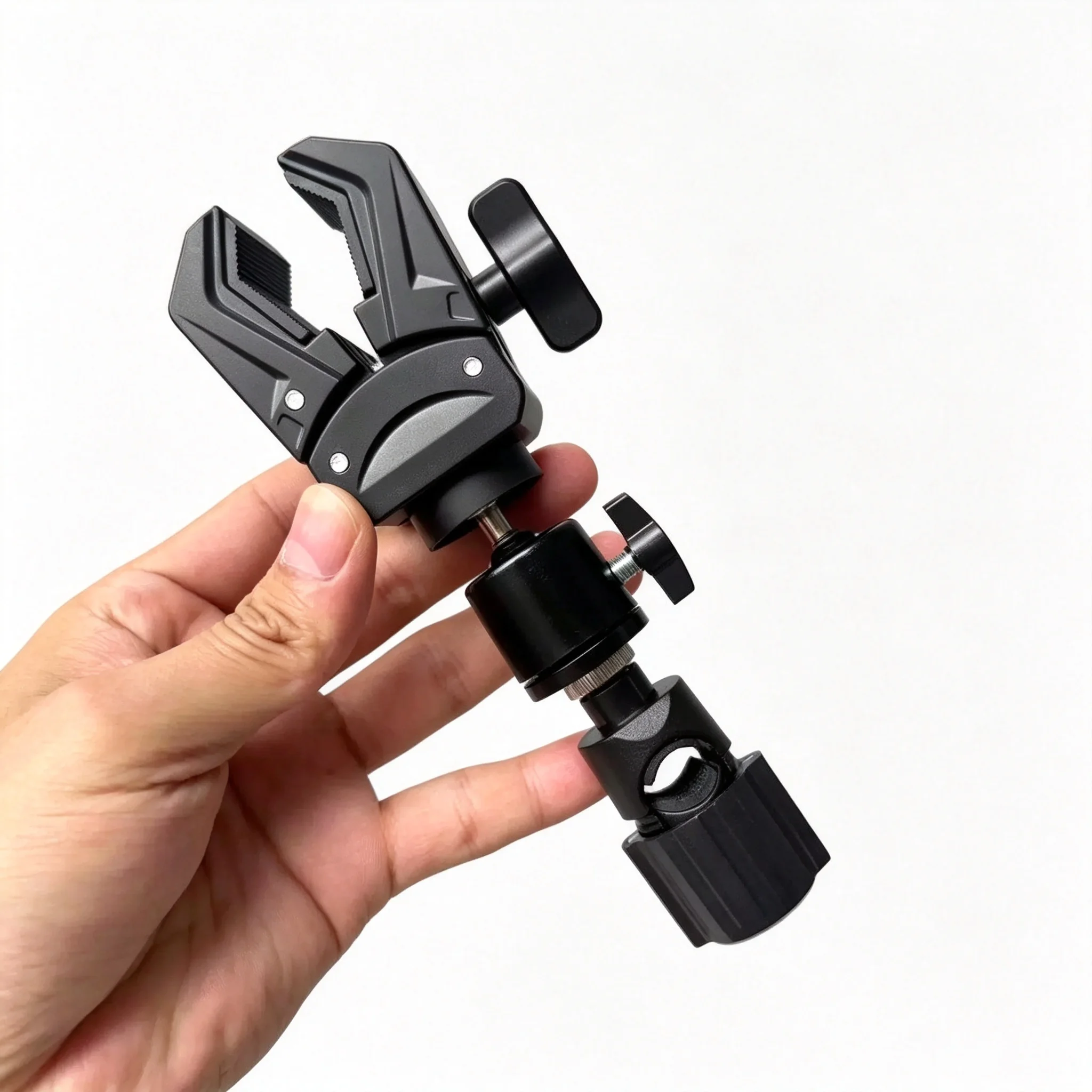 Universal Rearview Mirror Flashlight Clips Mount for Motorcycle Electric Vehicle Handlebar Pole Bracket Light Holders Riding Pro