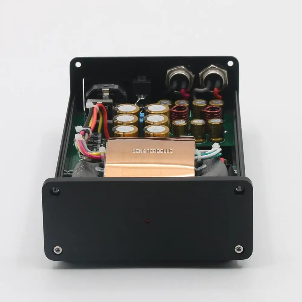 

Finished 50VA HIFI Ultra-low Noise 2 Ways Linear Power Supply DC12V@3A Home PSU