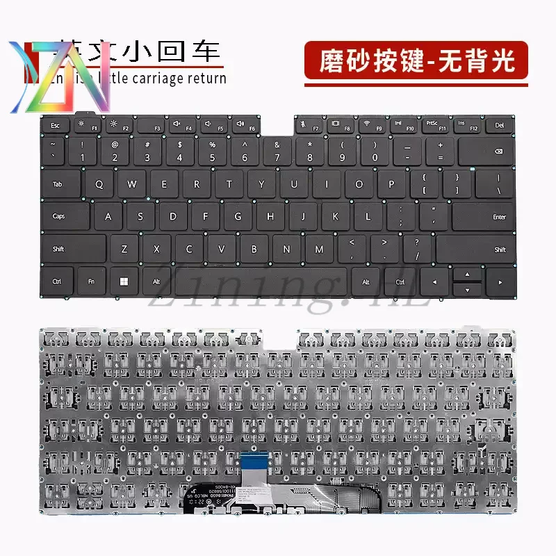 Backlit keyboard suitable for Huawei Honor MagicBook Pro HBL-W19 HLY-W29 KLV-W29L