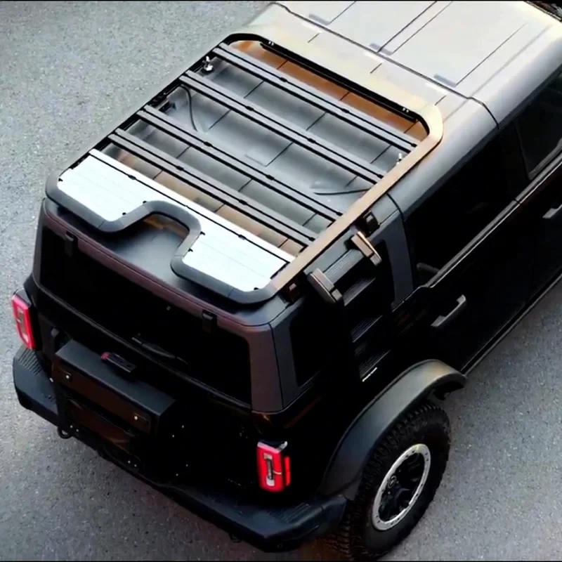 Aluminum Rack Platform Bronco Off-Road Roof Cargo Cer Exterior Accessories Outdoor Travel Excellent