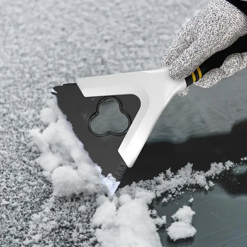 Pelle à neige multifonction universelle pour voiture, dégivrage de pare-brise, grattoir à glace, outils de déneigement de verre, accessoires automobiles, hiver