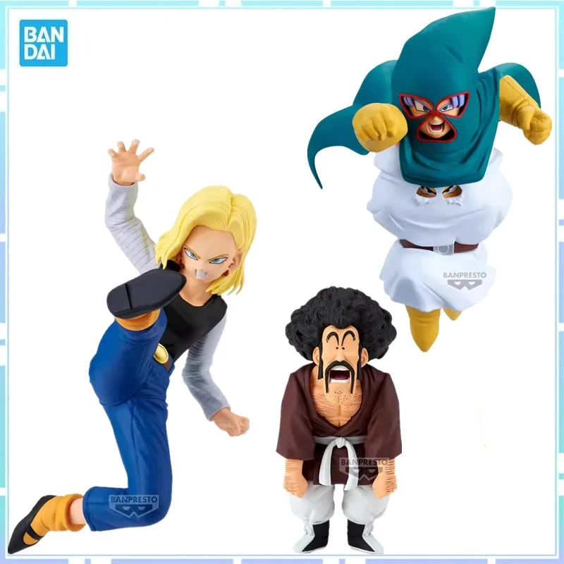 

Оригинальная коллекционная фигурка Bandai BANPRESTO Anime Dragon Ball MATCH MAKERS: Андроид 18, Мистер Сатана, Могучая маска, ПВХ, модель, игрушка