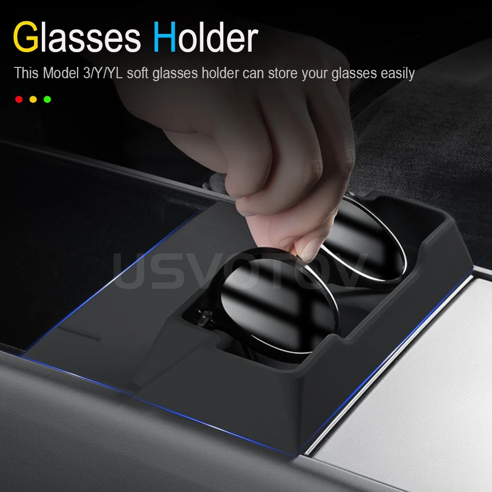 Für 2025 2026 Tesla Model 3 Y YL Juniper Aufbewahrungsbox Mittelkonsole Organizer Ablage Armlehne Brillenhalter Getränkehalter Zubehör – Detail 15