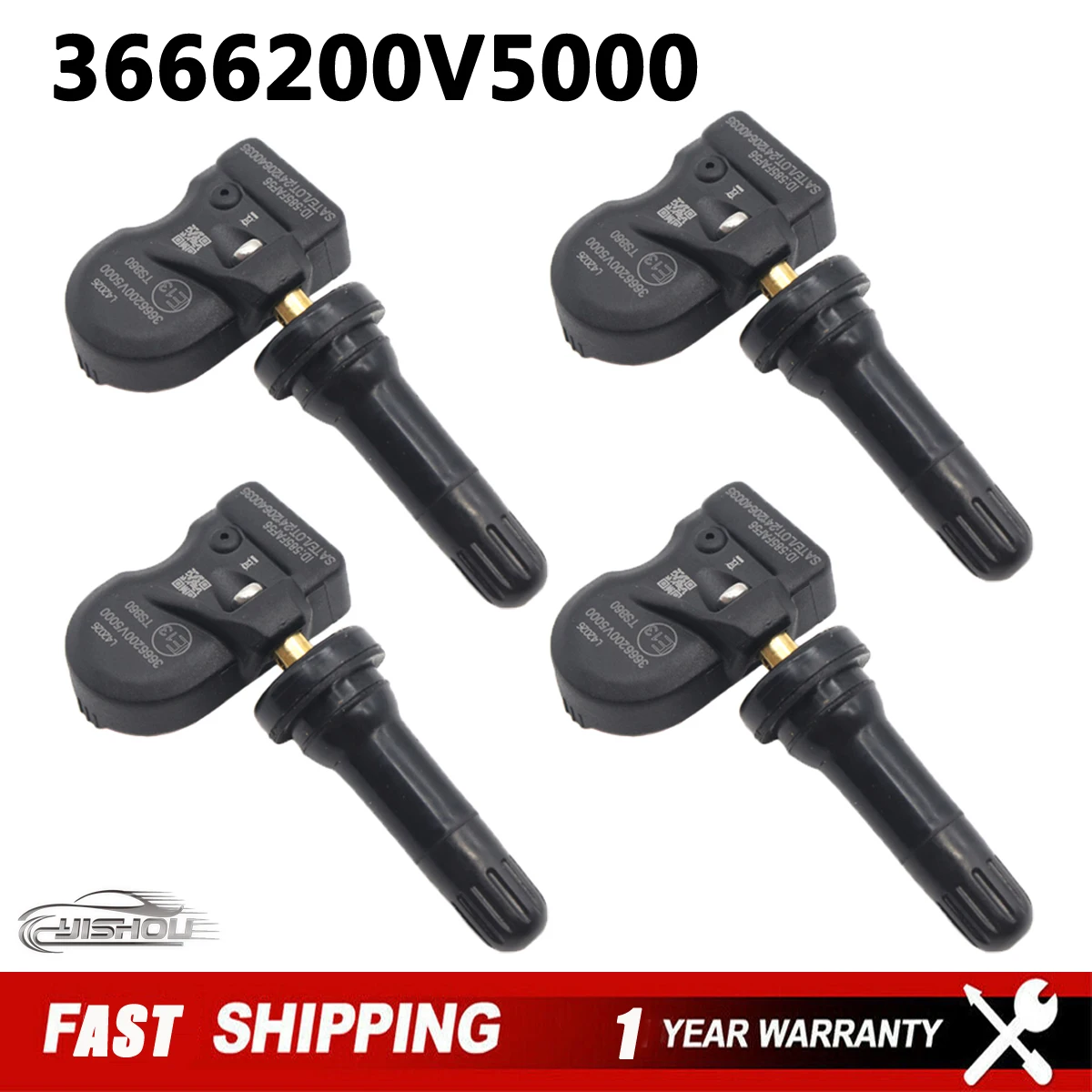 

Автомобильный датчик давления в шинах TPMS 3666200 V5000 для JAC iEVS4 iEVA50 iEV7S iEV7 iEV6E T6 Sehol E40X E20X Refine S2 R3 M4 M3 433 МГц