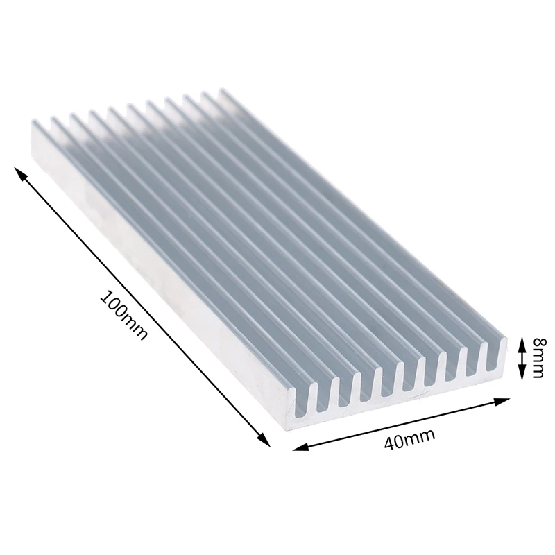 Extrudierter Aluminium-Kühlkörper für Hochleistungs-LED-IC-Chip-Kühler -