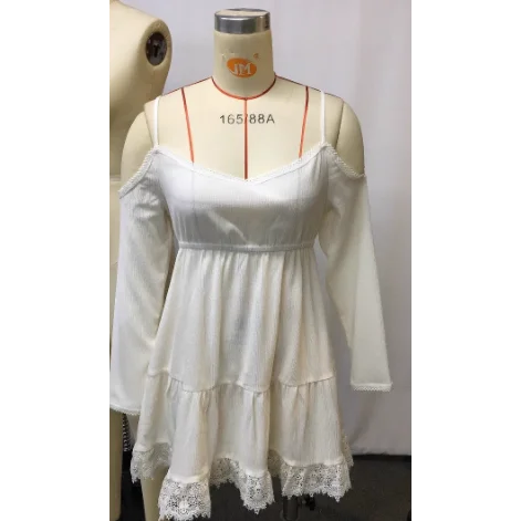 レトロなウエスタンデニム風カジュアルロングスカート、レディースクロスボーダーファッション、ミッドウエストAラインスカート、ティーアセテート繊維