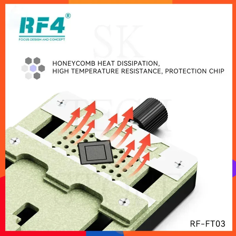 RF4 FT03 riparazione PCB Mobile/dispositivo scheda madre Chip Mobile/morsetto PCB Mobile/Chip/CPU/dispositivo operativo IC/resistenza alla temperatura