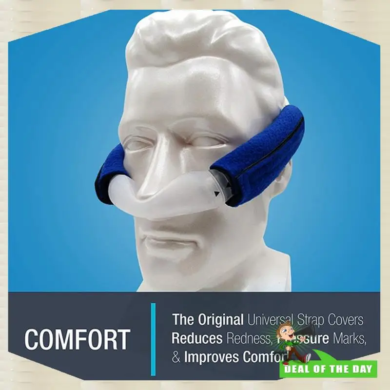 

24-Hour Delivery CPAP Mask Strap Covers, Face Cushion Cover Universal And Reusable Comfort Pads 4Packs
