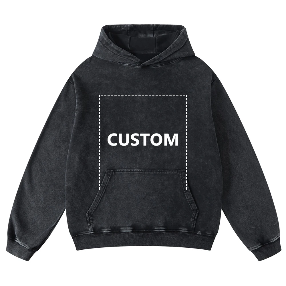 Carhartt Men's Vintage Washed 380G Cotton Hoodie Harajuku Autumn Winter