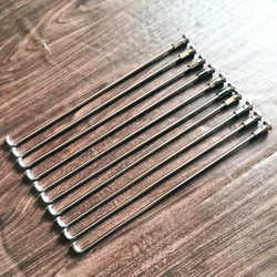 10pcs/lot Motorcycle Off-road motorcycle 9G stainless steel spoke steel wire thick 3.5 length 80-305mm