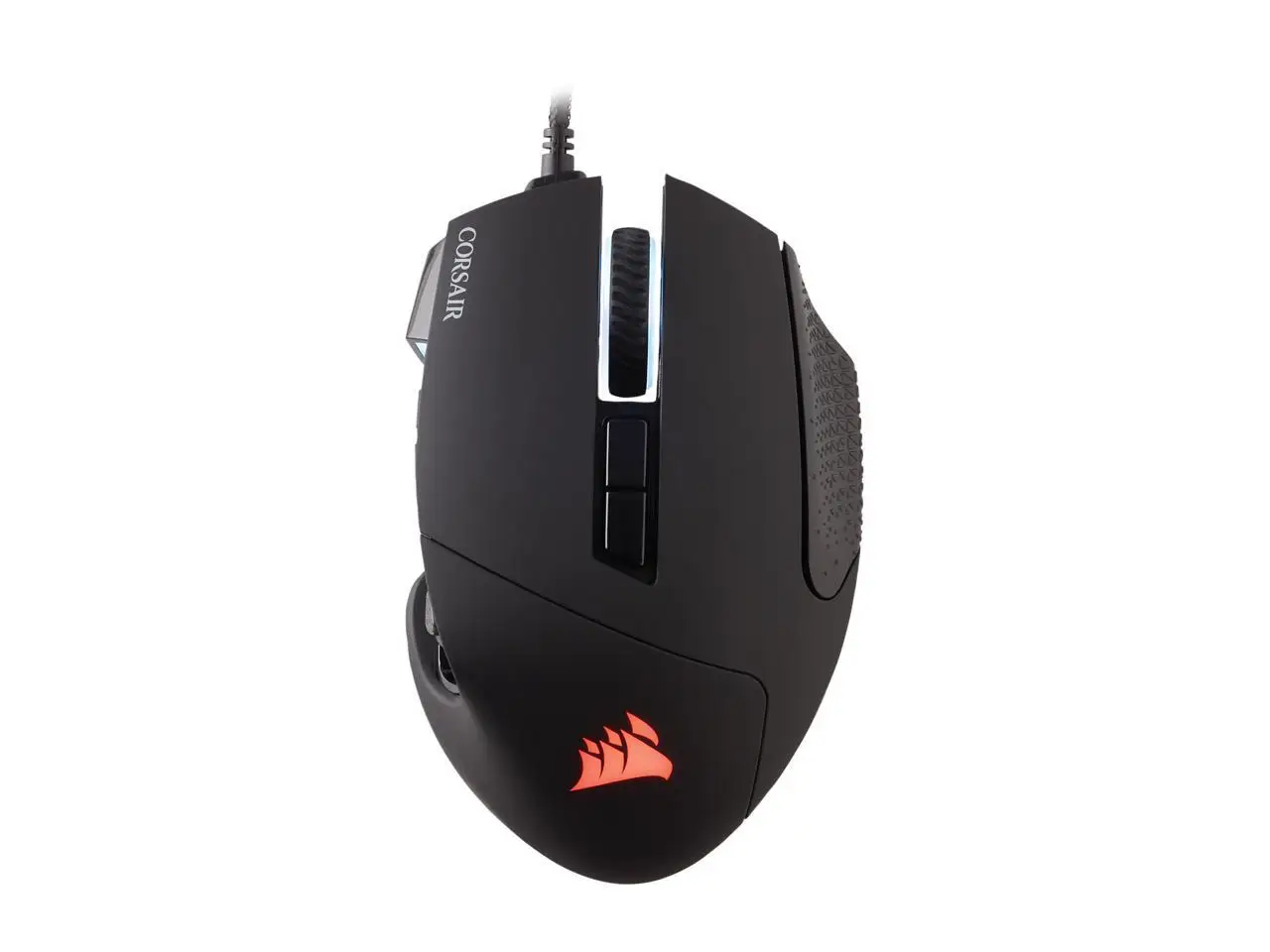 Corsair SCIMITAR RGB ELITE CH-9304211-NA Black Wired Optical MOBA/MMO Gaming Mouse, Backlit RGB LED
