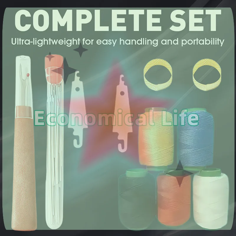 31/34/36Pcs Big Eye Steel Needles Set Big Eye Steel Sewing Needles Kit Stainless Steel Needles For Hand Sewing